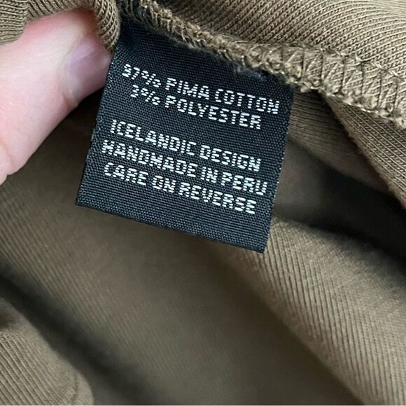 MATTHILDUR | Handmade Asymmetrical High-Neck Sleeved Top (XS) - Picture 3 of 4